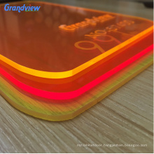 Colorful acrylic sheet plastic fluorescent PMMA